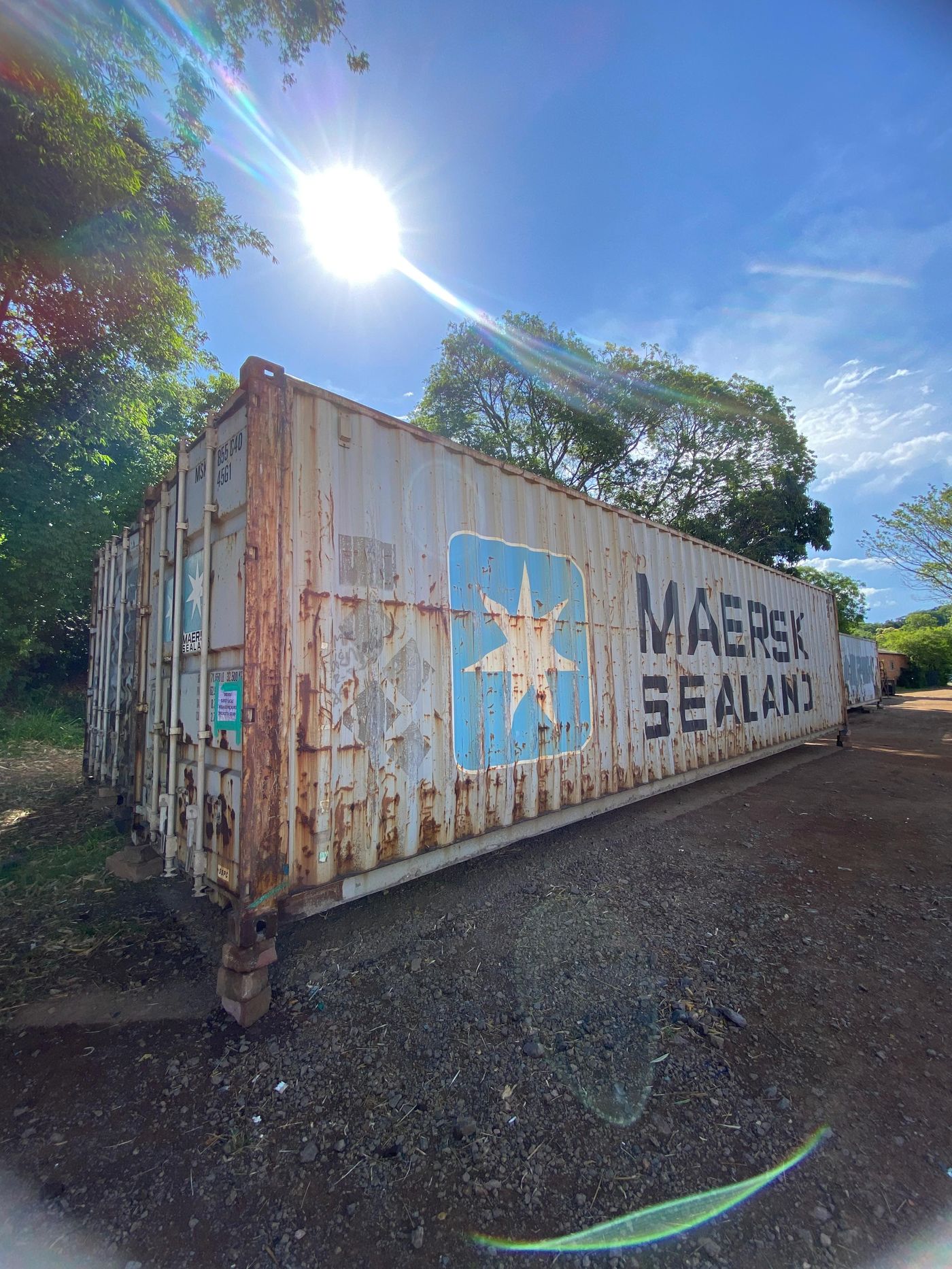 Container marítimo Dry bruto de 12 metros